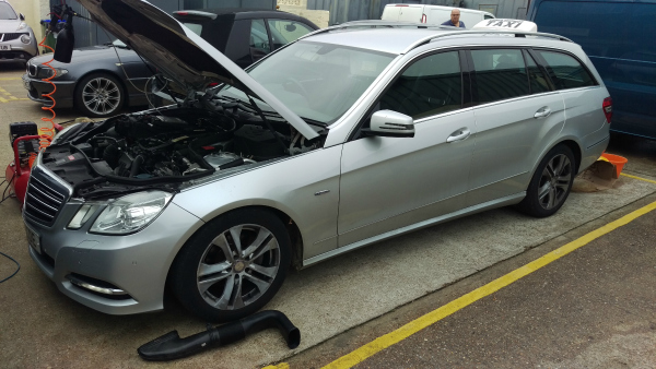 mercedes e220 dpf clean